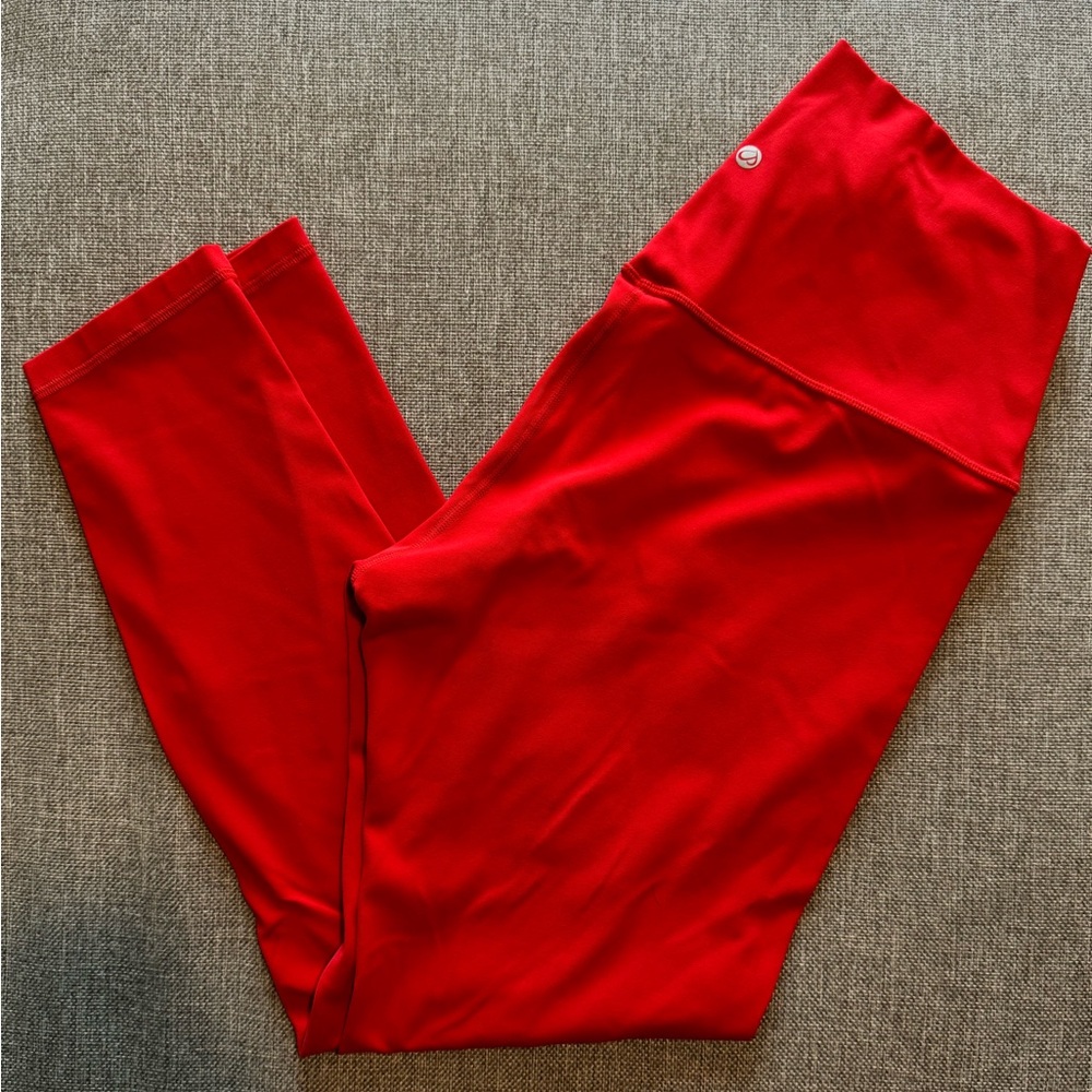 CRZ YOGA Red Leggings